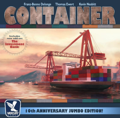 Front Side of Container Board Game Box