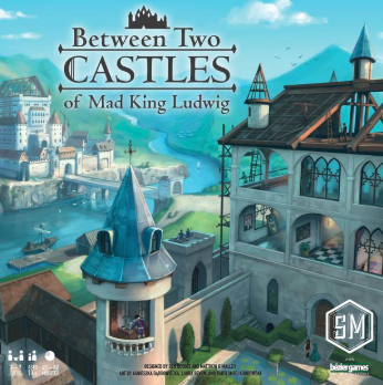 Between Two Castles of Mad King Ludwig Board Game Cover